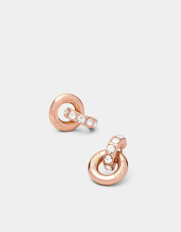 MIMCO - Circulate Stud Earrings - Rose Gold