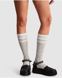 High Heel Jungle - Folk Law Socks