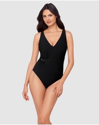 Magicsuit - Yara Waist-Defining V Neck Shaping Swimsuit