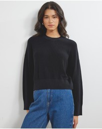 Atmos&Here - Organic Cotton Relaxed Crew Knit