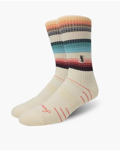 Swanky Socks - Off-White Sombra Verde
