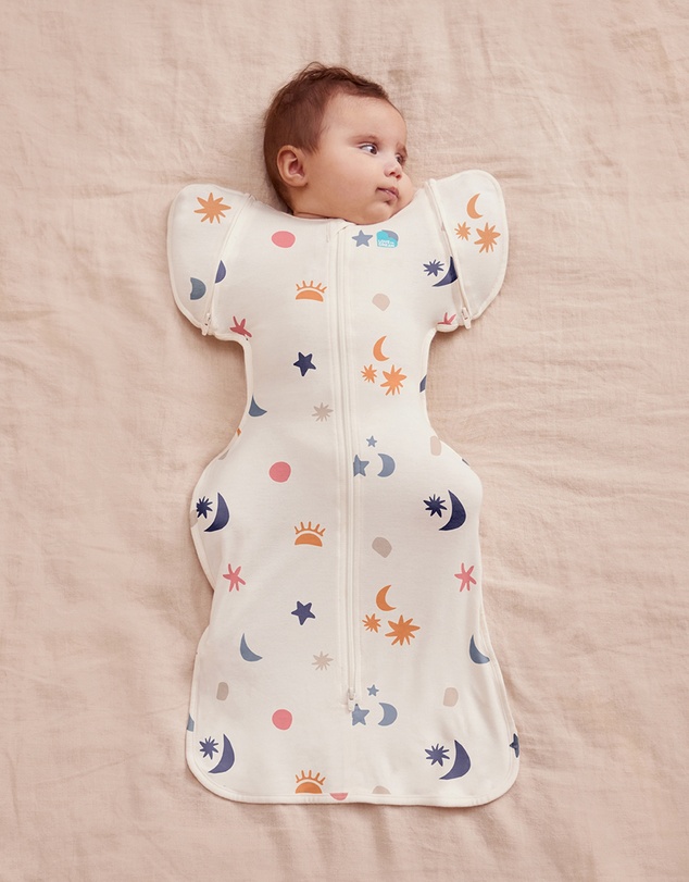 Love to Dream - Swaddle Up™ Transition Bag 1.0 TOG Organic Cotton Buff Lunar