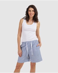 CAMIXA - Panthea Linen Shorts