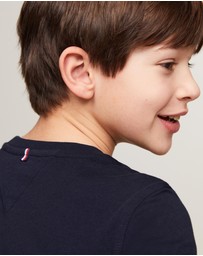 Tommy Hilfiger - Basic Crewneck Knit Long Sleeve Tee - Teens