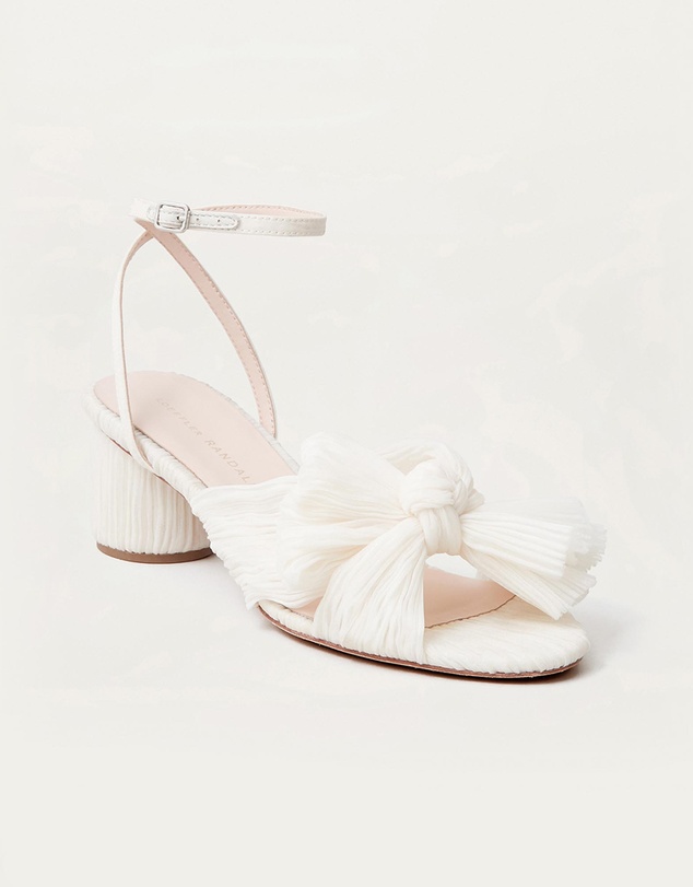 Loeffler Randall - Dahlia Pleated Bow Heel