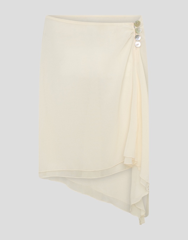 Vacay Swimwear - Aurelia Skirt Off-White