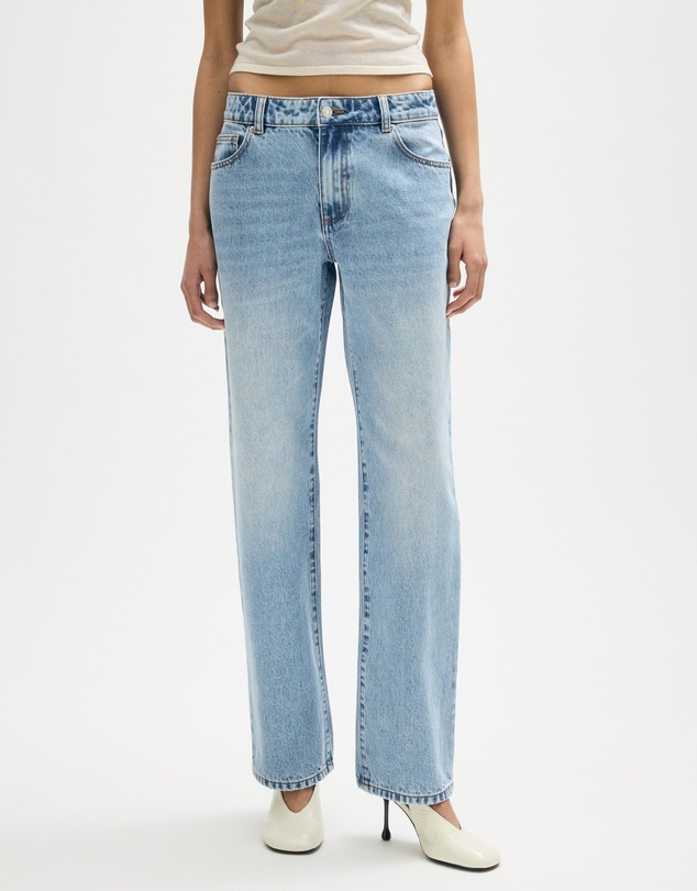 Minima Esenciales - Margot Mid Rise Slim Jeans