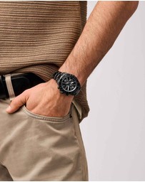 Fossil - Autocross Black Chronograph Watch