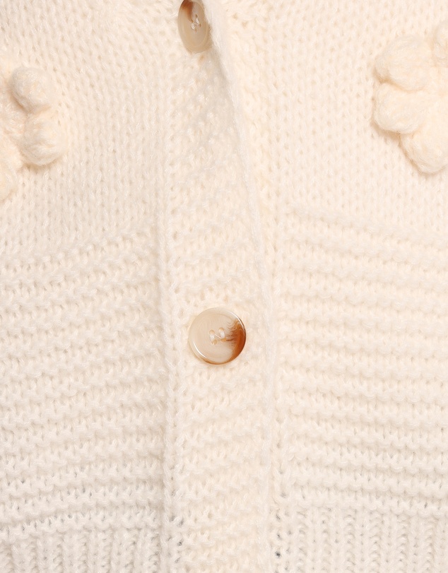 Petal & Pup - Harlee Flower Cardigan - White