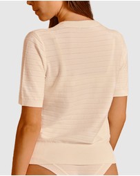 Simone Perele - Pollen Short Sleeve Night Top