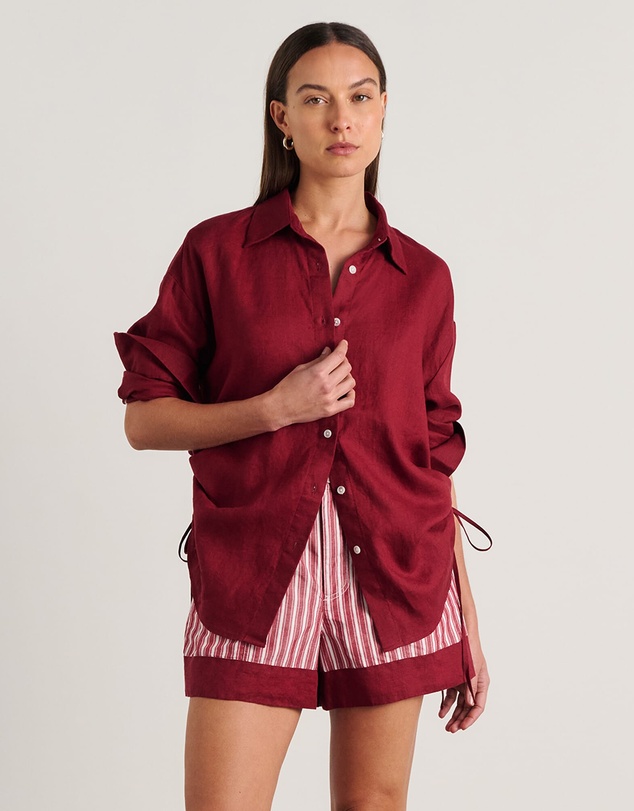 Jag - Zuri Side Tie Shirt