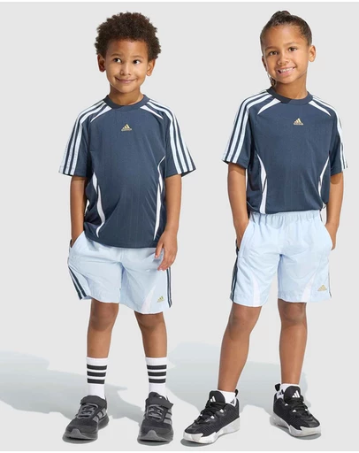 adidas Originals - Teamgeist Loose Shorts and Tee Set - Kids-Teens