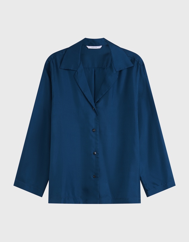 BONDI BORN - Marfa Silk Classic Shirt