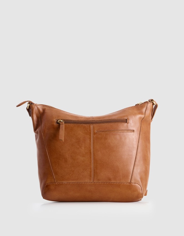 Evity - Elise Leather Weave Bucket Bag