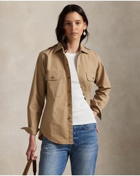 Polo Ralph Lauren - Cotton Twill Workshirt - ICONIC EXCLUSIVE