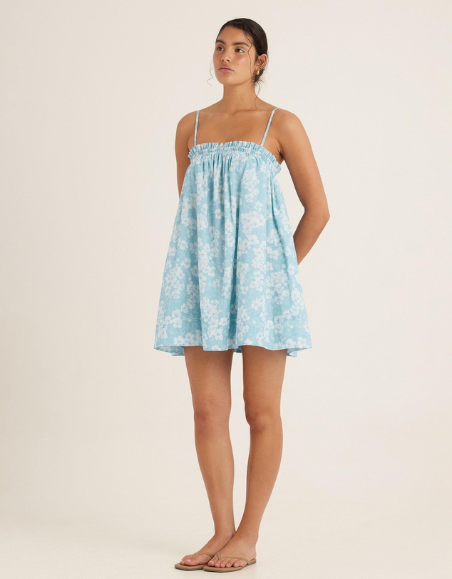Peony - Ruched Mini Dress