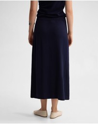 Oxford - Leonie Cashmere Blend Knitted Skirt