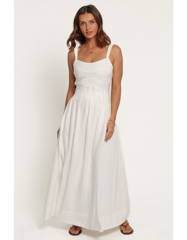 Petal & Pup - Dante Midi Dress - White