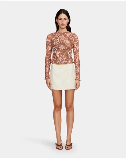 Ownley - Robbie PU Mini Skirt