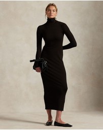Polo Ralph Lauren - Ribbed Turtleneck Dress