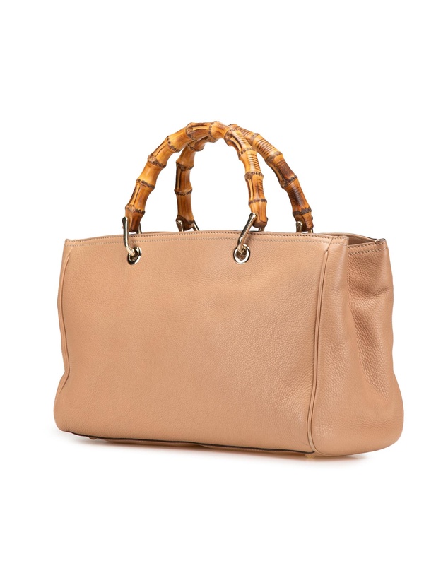 Pre-Loved by Azura Reborn - Pre-Loved gucci Bamboo Shopper Tote Bamboo Handle