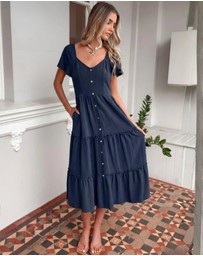 Esther & Co - Celie Dress - Navy