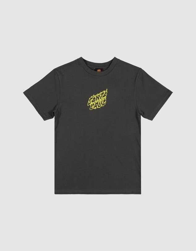 Santa Cruz - Crossbone Dot Mono Centre Tee - Teens