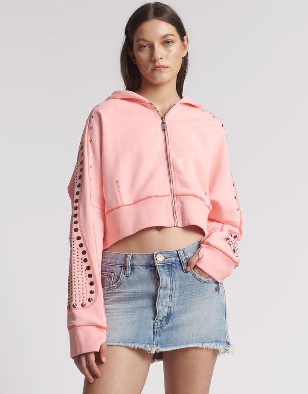ONE TEASPOON - Blue Tobacco Junkyard Relaxed Denim Mini Skirt