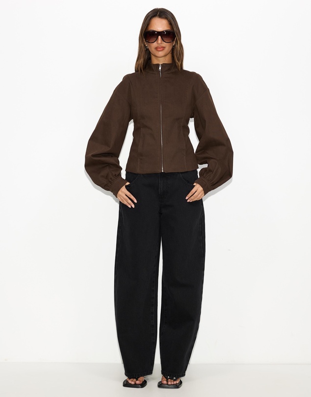 Dazie - Isla Cotton Bomber Jacket