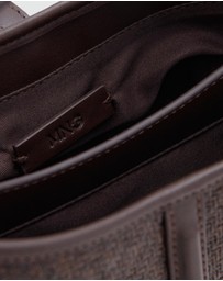 M.N.G - Small Raffia Bucket Bag