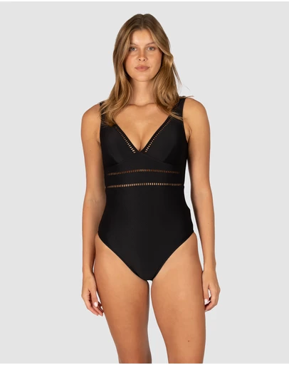 Baku Swimwear - Rococco Longline One Piece Swimsuit