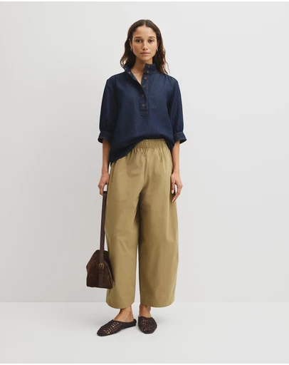 Country Road - Australian Cotton Pull On Curve Pant