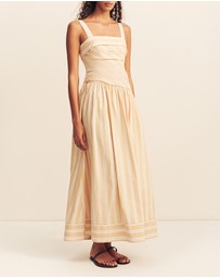 Shona Joy - Omri Square Neck Maxi Dress