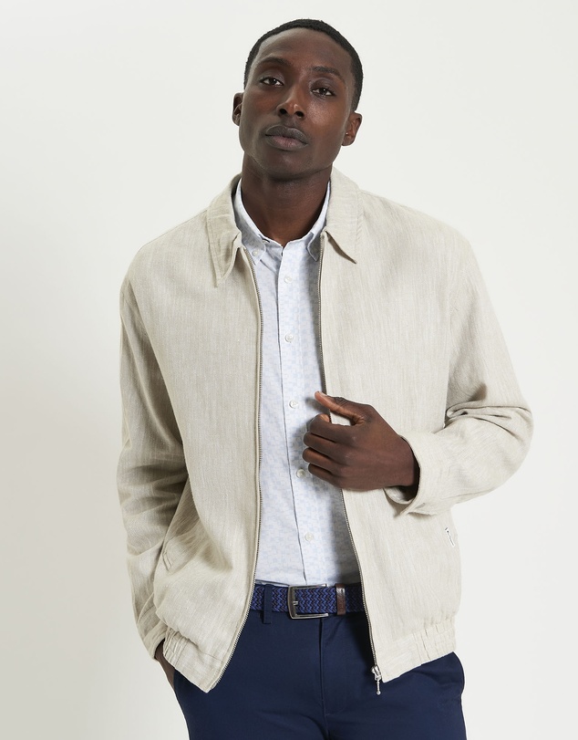 Ben Sherman - Linen Blouson Jacket