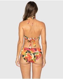 Nip Tuck Swim - Black Roman Holiday Brigitte Bikini Top