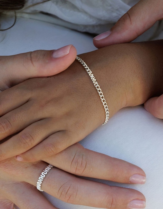 SAINT VALENTINE - MUM Chain Bracelet - Silver