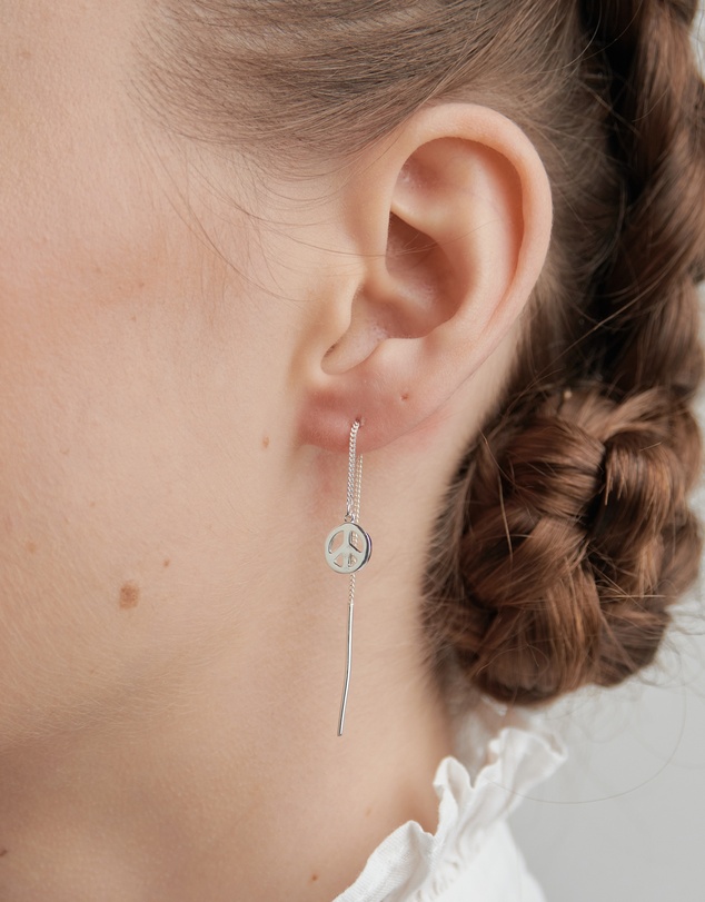 Karen Walker - Peace Thread Earrings
