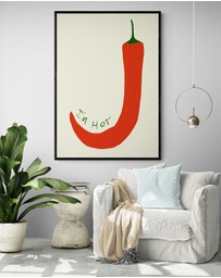 Inka Arthouse - Hot Chilli by Byalmaklub Art Print