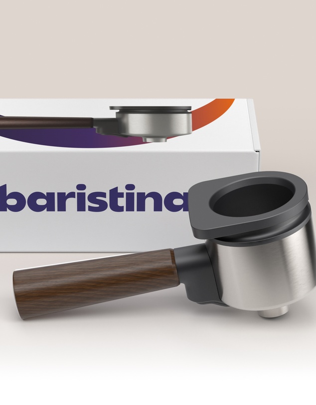 Philips - Baristina Portafilter Walnut Wood