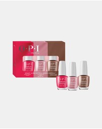 O.P.I - Nature Strong Trio Gift Set - Berry Pickin' Season, For What It's Earth, Make My Bark On The World