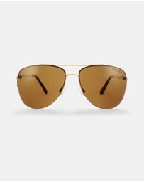 Mestige - Wanderlust Sunglasses embellished with crystals from Swarovski® - Gold