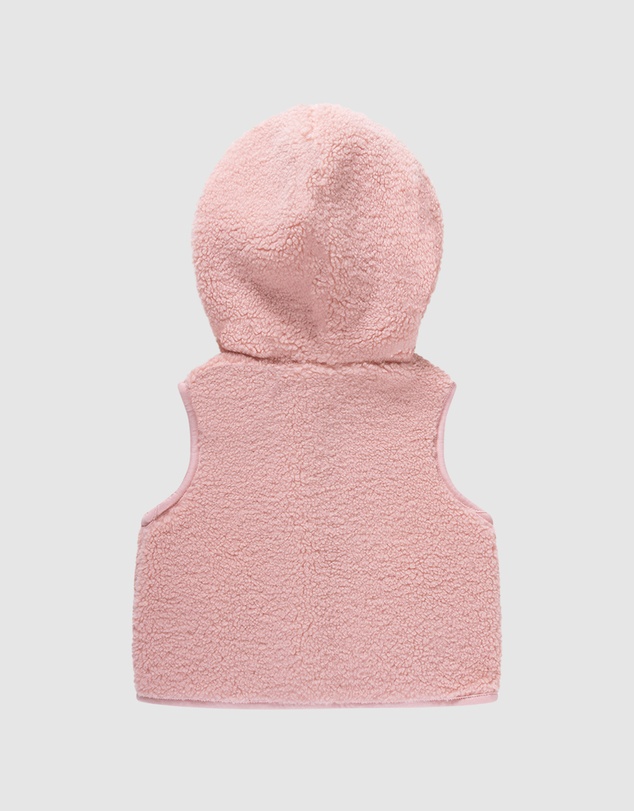 Kynd Baby - Sherpa Vest in Dusty Lilac