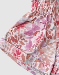 WITH LOVE FOR KIDS - Paperbag Denim Shorts - Babies - Kids