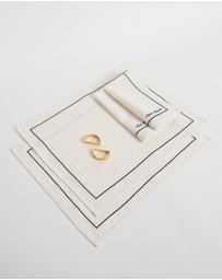 Tablescaped - French Brasserie - Set of 4 Placemats