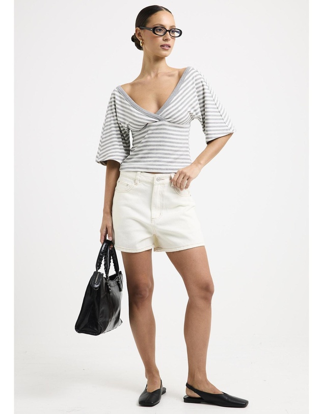 Subtitled - Meka Denim Shorts