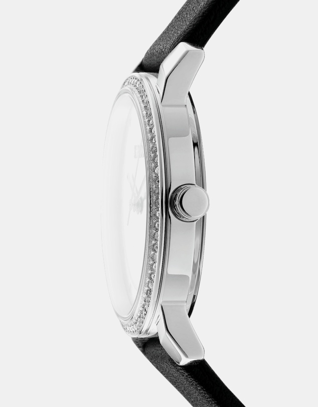 DKNY - Evening Astoria Glitz Silver Stainless Steel 32mm Watch