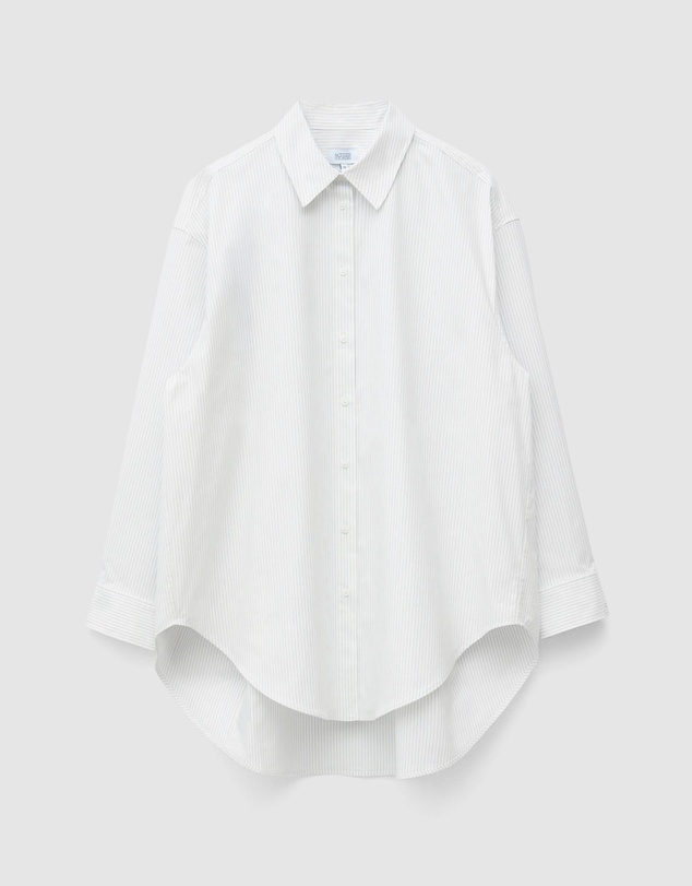 & Other Stories - Rounded-Hem Oversized Shirt