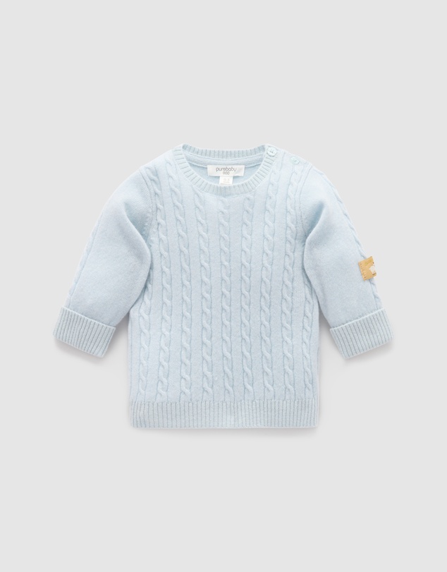 Purebaby - Cashmere Jumper -Kids-Babies