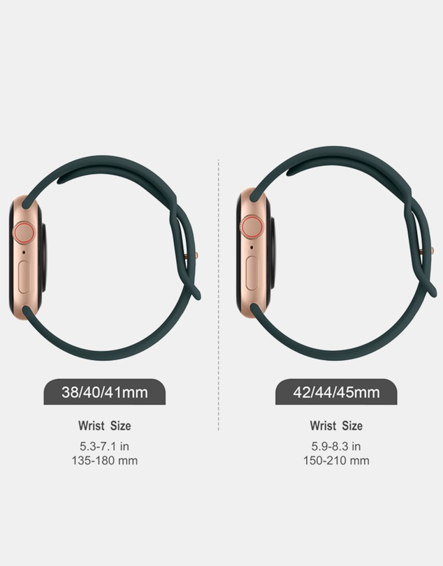 Friendie - Silicone Sports Band – The Noosa – Apple Compatible