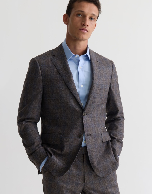 Oxford - Bryon Luxury Half Canvas Suit Jacket